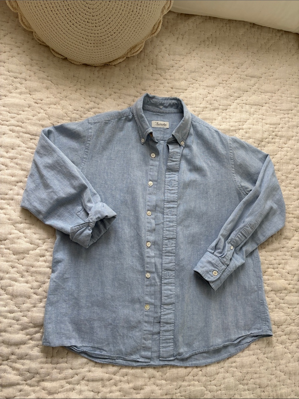 Trumaker Blue Men’s Button-Down